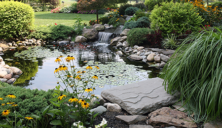 Water feature design and installation in Lancaster County, PA