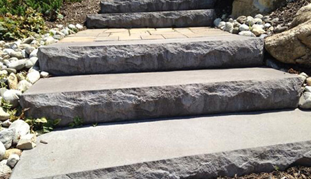 Outdoor steps installation in Lancaster County, PA